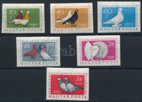 1957 magyarországi galambfajták vágott sor (13.000)