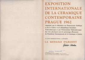 1962-1981 Gádor István, született Steiner István (1891-1984 ) kétszeres Kossuth-díjas magyar keramik...