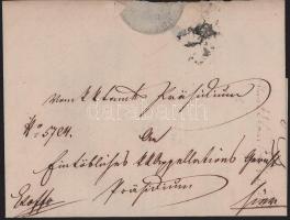 1835 Lemberg fellebbviteli bíróság által kiállított dokumentum igazolás kifizetésről, papírfelzetes ...