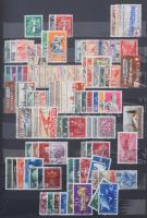 Svájc, Ukrajna összeállítás A4-es berakóban, sok sorral, jobb értékekkel, javarészt pecsételt anyag ...