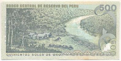 Peru 1982. 500S T:UNC
Peru 1982. 500 Soles C:UNC
Krause P#115