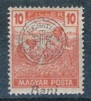 Nagyvárad 1919 Arató 10f a "Bani" szó alulra került, Bodor vizsgálójellel