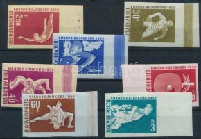 1958 Sport (III.) ívszéli vágott sor (8.000)