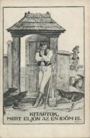 Patriotic propaganda s: Sándor B.