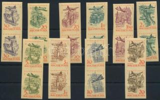 1958 Repülő (VI.) sor vágott függőleges párokban (24.000)