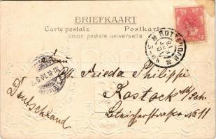 1901 Wilhelmina, Queen of the Netherlands and her husband Prince Henry, Duke of Mecklenburg-Schwerin...