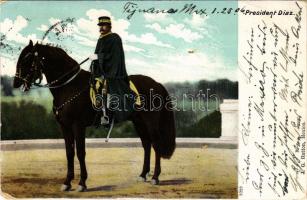 1906 President Diaz / Porfirio Díaz, the President of Mexico (EM)