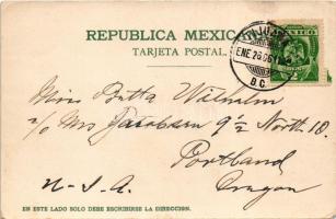 1906 President Diaz / Porfirio Díaz, the President of Mexico (EM)