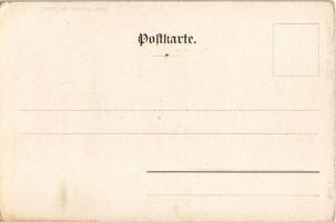 Bitte!? Cigarett-Ansichtskarten. Wiener Bratertypen. Serie 1. Scherer / cigarette art postcard (EK)