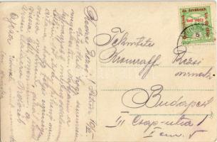 1916 Sofia, Sophia, Sofiya; Bulgarien mit uns! Parlament, Kriegsministerium / WWI Central Powers pro...