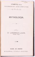 Losonczi Lajos: Mythologia. Stampfel-féle Tudományos Zseb-könyvtár 70-72 sz. Pozsony - Bp., 1901, Stampfel Károly, (Wigand F. K. -ny.), 238 p. Szövegközti fekete-fehér illusztrációkkal. Átkötött félvászon-kötésben, kissé kopott borítóval, néhány ceruzás bejegyzéssel.