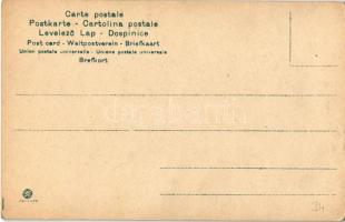 Tirage...au sigare / lady smoking cigarette art postcard. artist signed