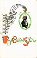 Prost Crudes Studio. Theo Stroefer S. 317. Nr. 2. / beer art postcard