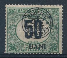 Kolozsvár 1919 Zöldportó 50f Bodor vizsgálójellel (**16.000)