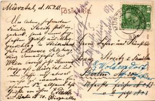 1913 Mürzzuschlag (Steiermark), Unser Kaiser / I. Ferenc József vadász felszerelésben / Franz Joseph...