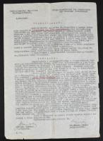 cca 1850-1940 Székesfehérvár, helytörténeti gyűjtemény, különféle iratok, helyszínrajzok, polgármest...
