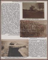 1914-16 A császári és királyi budapesti 29. honvéd gyalogezredet bemutató gyűjtemény 13 db eredeti f...