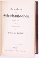 Jean Dufresne: Sammlung leichterer Schachaufgaben I-IV. Hrsg. und mit erörternder Einleitung versehe...