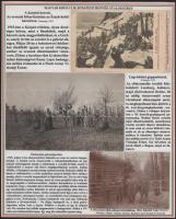 1914-18 A császári és királyi budapesti 30. honvéd gyalogezred történetét bemutató gyűjtemény 18 db ...