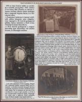 1914-18 A császári és királyi budapesti 30. honvéd gyalogezred történetét bemutató gyűjtemény 18 db ...