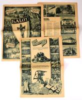 1939 KALOT, összeáll.: P. Nagy Töhötöm, képes kiadvány, XII. Pius pápa egészoldalas üzenetével, szakadásokkal