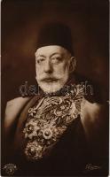 1916 V. Mehmed oszmán szultán / Mehmed V Resad, the 35th and penultimate Ottoman Sultan. Kriegsfürso...