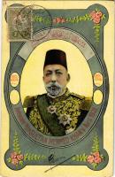Avénement 14/27 Sultan Mehmed Khan V Avril 1909 / V. Mehmed oszmán szultán, koronázási emléklap / Me...