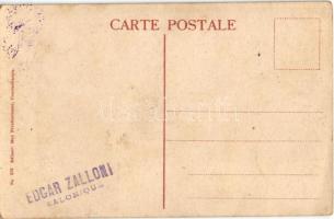 Avénement 14/27 Sultan Mehmed Khan V Avril 1909 / V. Mehmed oszmán szultán, koronázási emléklap / Me...