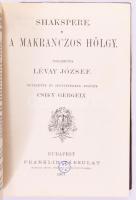 Shakspere kolligátum, Magyar Könyvtáras és Olcsó Könyvtáras kiadásokból: 
A Szent-Iván-éji álom. Ví...