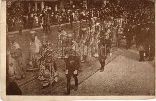 Funeral procession of King Alexander I of Serbia (vágott / cut)