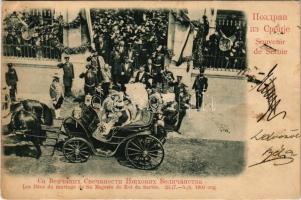 1900 Les fetes du mariage de Sa Majeste de Roi de Serbie 23/7-5/8. 1900. / The wedding celebrations ...
