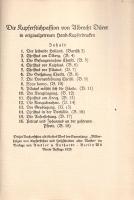 Dürer, Albrecht: 
Die Passion Christi. Sechzehn Kupferstiche von Albrecht Dürer.
Berlin, (1928). A...
