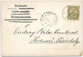 1904 Romsdalshorn. Eneret / mountain. artist signed (Rb)