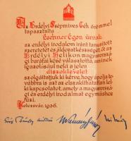 ca 1910-1950 Lechner Egon (1890-1967) gépészmérnök, egyetemi tanár, a műszaki tudományok kandidátusa...