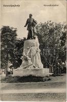 1915 Sátoraljaújhely, Kossuth szobor. Ifj. Deutsch Mór kiadása (EB)
