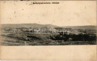 Székelyudvarhely, Odorheiu Secuiesc; látkép. Szvoboda J. kiadása / general view (fl)