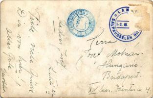 Lahti, ski jumping hill, ski games, winter sport. photo + "Tarkastettu Granskat" (fl)