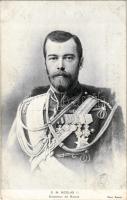 S. M. Nicolas II, Empereur de Russie / Nicholas II, Russian Emperor. Phot. Pasetti (fl)