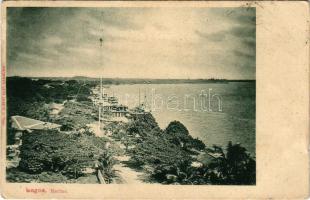 1902 Lagos, Marina / port (wet damage)