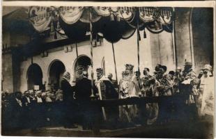 Gyulafehérvár, Ferdinánd román király és Mária királyné koronázási ünnepsége / Coronation ceremony o...