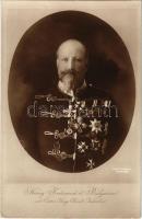 König Ferdinand v. Bulgarien als Österr.-Ung. Oberst-Inhaber / V. Ferdinánd bolgár király, mint oszt...