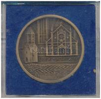 Fritz Mihály (1947-) 1983. "Szegedi Szabadtéri Játékok / 1933-1959-1983" kétoldalas bronz ...