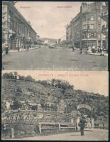 1913 Kolozsvár, 2 db megírt és futott képeslap, az egyik Kárpáthy Tibor százados, a másik ifj. Kárpá...