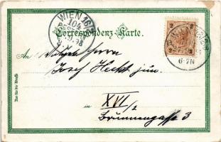 1898 Fernolendt Schuhwichse Glanzleder-Créme, gegründet 1832. Kunstdruckerei Kühkopf &amp; Habel...