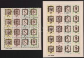 1962 Bélyegnap 7 db ív + 4 db sor összefüggő csíkokban (26.500)
