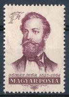 1954 Jókai Mór II. 1Ft bélyeg festékfoltokkal