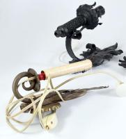 4 darab kovácsoltvas falikar