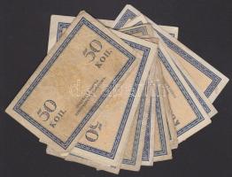 Cári Oroszország 1915. 50K (19x) T:II,III