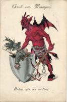 Krampus and soldier (EK)