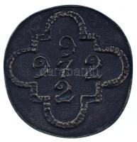 DN "Szent István király / 972" kétoldalas bronz emlékérem (~70mm) T:AU